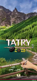 Kalendarz 2025 paskowy szeroki Tatry KPS- V.3 - Kalendarze - miniaturka - grafika 1