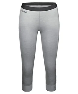 Schöffel Damskie spodnie sportowe z merynosów szary opal Gray M 11343 - Spodnie damskie - miniaturka - grafika 1