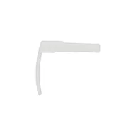 Akcesoria do wystroju okien - Zaślepka osłony szyny sufitowej aluminiowej uniwersalnej biały Inspire - miniaturka - grafika 1