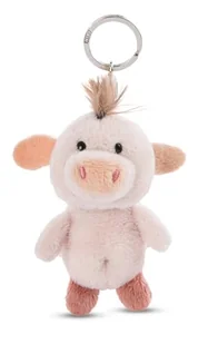 NICI 62246 Brelok do kluczy, świnka Pigwick, wierny towarzysz przy plecaku lub torbie, zawieszka, wisioek dla małych i dużych, 10 cm, różowy - Plecaki - miniaturka - grafika 1