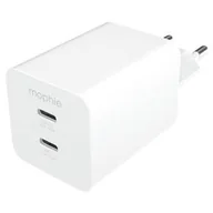 Ładowarki do telefonów - Ładowarka sieciowa ZAGG 50W, 2x USB-C PD, Essentials Power Adapter (409911854) Biały - miniaturka - grafika 1