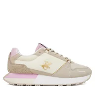 Sneakersy damskie - Sneakersy Beverly Hills Polo Club CRUZ MIX 2 Fioletowy - miniaturka - grafika 1