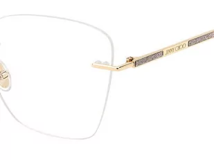 Okulary korekcyjne Jimmy Choo JC363 DDB - Okulary korekcyjne, oprawki, szkła - miniaturka - grafika 4