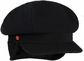 Czapki dla dzieci - Czapka Newsboy Camilla by Mayser, ciemnoniebieski, S (54-55 cm) - miniaturka - grafika 1