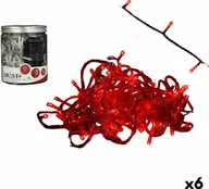 Oświetlenie świąteczne - Lampki choinkowe LED czerwone 8 m 3,6 W (6 sztuk) - miniaturka - grafika 1