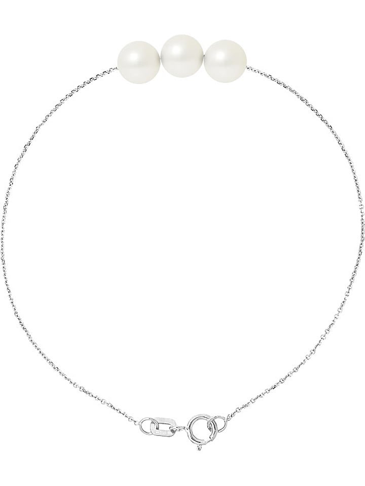 Pearl Addict Srebrna bransoletka z perłami