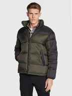 Kurtki męskie - Lindbergh Kurtka zimowa 30-301093A Khaki Relaxed Fit - miniaturka - grafika 1