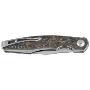 Nóż składany Viper Belone Titanium/Gold Dark Matter CF, Satin M390 by Jesper Voxnæs (V5970TIFCG) - Noże - miniaturka - grafika 7