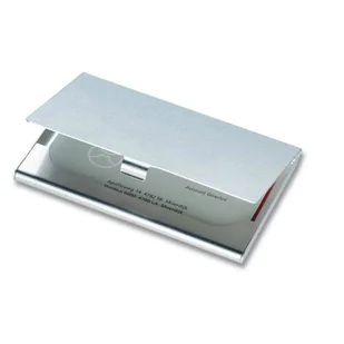 Aluminiowe etui na wizytówki - Etui na dokumenty i karty - miniaturka - grafika 1