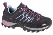 Buty trekkingowe damskie - Cmp Rigel Low Wp (41) Damskie Buty Trekkingowe Zamszowe Czarny - miniaturka - grafika 1