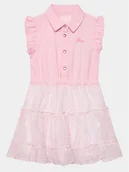 Sukienki i spódniczki dla dziewczynek - Guess Sukienka codzienna K4GK01 WG5P0 Różowy Regular Fit - miniaturka - grafika 1