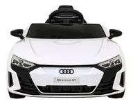 Pojazdy elektryczne dla dzieci - Audi RS E-Tron GT na akumulator Biały + Pilot + Napęd 4x4 + Radio MP3 + LED + EVA - miniaturka - grafika 1
