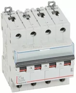 Bezpieczniki elektryczne - Legrand WYŁĄCZNIK NADPRĄDOWY S 314 4P C 16A 10000A SERII DX3 409336 - miniaturka - grafika 1