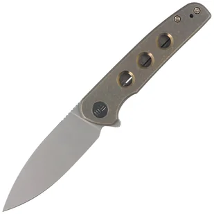 Nóż składany WE Knife Shakan LE No 176/210 Bronze Titanium, Gray Stonewashed CPM 20CV (WE20052B-2) - Noże - miniaturka - grafika 1
