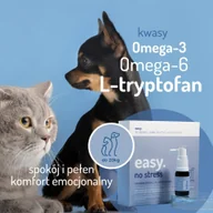 Suplementy i witaminy dla psów - Easy. Olej konopny dla psów i kotów No Stress powyżej 20kg - miniaturka - grafika 1