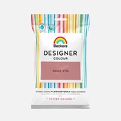 Farby wewnętrzne - Beckers Farba lateksowa Designer Colour TESTER Dolce Vita 0,05 l - miniaturka - grafika 1