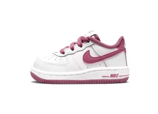 Buty dla dziewczynek - Buty dziecięce sneakersy Nike Air Force 1 DH9603-101 - grafika 1