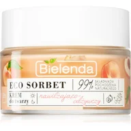 Kremy do twarzy - Bielenda Eco Sorbet Krem brzoskwinia + prebiotyki - miniaturka - grafika 1