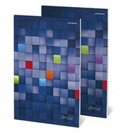 Szkolne artykuły papiernicze - Blok biurowy w kratkę A5 / 100 kartek / 70g / TOP OFFICE”19 - miniaturka - grafika 1