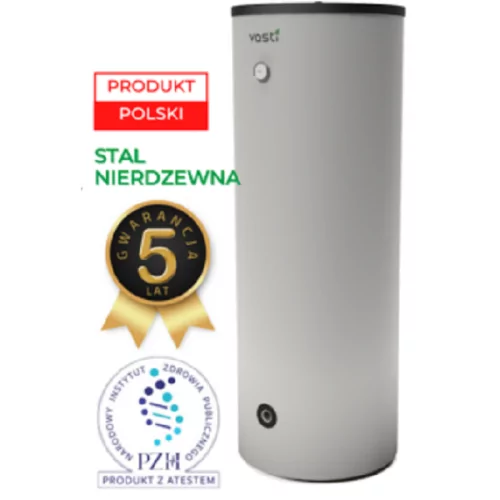 VASTI 1000 L NIERDZEWNY ZASOBNIK C.W.U. Z 1 WĘŻOWNICĄ (VS-P-WYM-1000-1W-C)