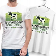 Koszulki męskie - T-Shirt Dla Sportowca biały Na Prezent z Dowolnym Nadrukiem Zdjęciem Gift - miniaturka - grafika 1