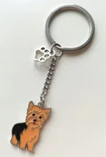 Breloki - Breloczek Brelok Do Kluczy Pies Piesek York - miniaturka - grafika 1