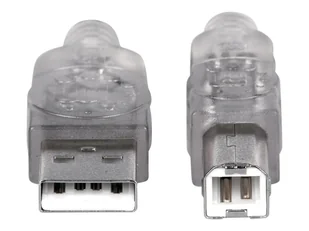 Manhattan Kabel USB a-b m/m 1.8 m (srebrny) 333405 - Kable USB - miniaturka - grafika 5
