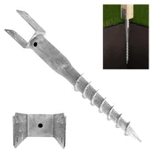 Inne mocowania - UNIMET PODSTAWA - TULEJA ZIEMNA U 70*685 LBS TU DR685 [13821051] - miniaturka - grafika 1