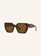 Okulary przeciwsłoneczne - Prada Okulary Przeciwsłoneczne 0Pr15Ws braun - miniaturka - grafika 1