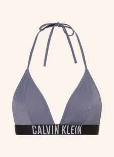 Calvin Klein Góra Od Bikini Trójkątnego blau - Stroje kąpielowe - miniaturka - grafika 1