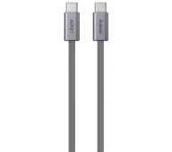 Kable USB - Aukey CB-DCC241 USB-C 1.0m 240W Grafitowy - miniaturka - grafika 1