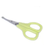 Nożyczki dla dzieci - Poupy Poupy, Nożyczki do paznokci z zaokrąglonymi końcówkami, Zielone - miniaturka - grafika 1