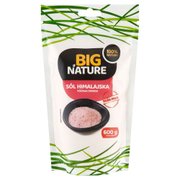 BIG NATURE Sól himalajska różowa drobna 600g - BIG NATURE 5903293144404