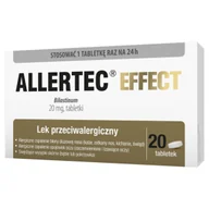 Leki na alergię - Allertec Effect 20 mg x 20 tabl - miniaturka - grafika 1