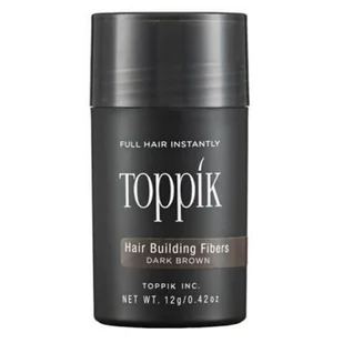 Toppik toppik Hair Building Fibers Dark Brown TPD12 - Odżywki do włosów - miniaturka - grafika 2