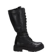 Botki damskie - Botki z wysoką cholewką - Venezia - miniaturka - grafika 1