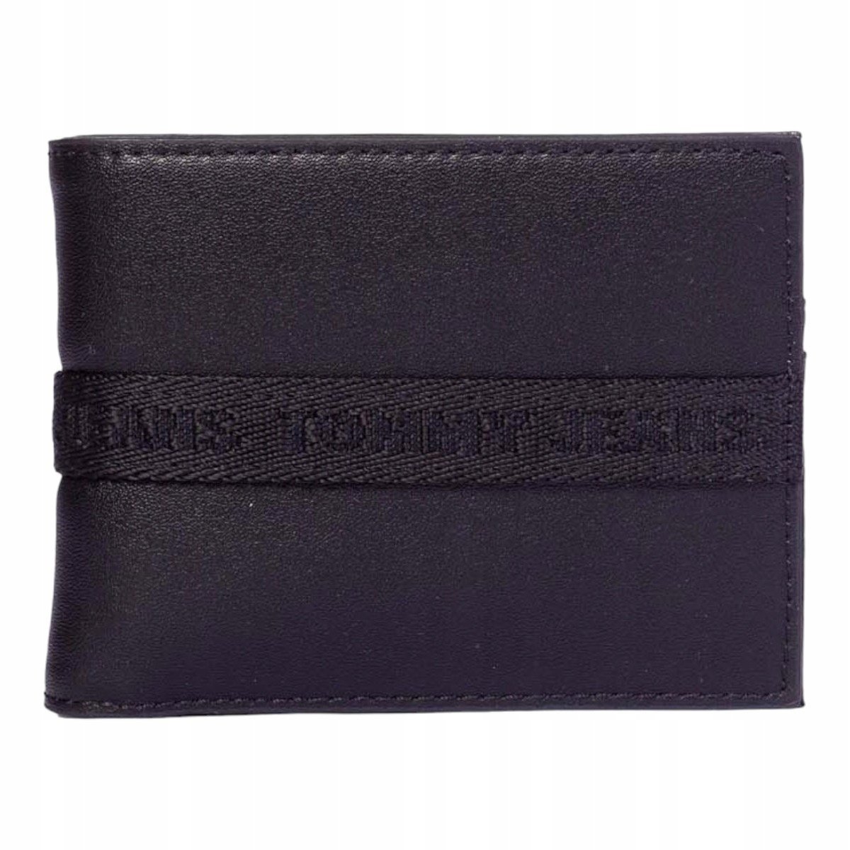 Tommy hilfiger bezpieczny portfel męski tjm essential leather cc czarny