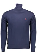 Portfele - NIEBIESKI SWETER US POLO - miniaturka - grafika 1