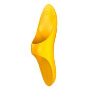 Wibratory i masażery - Satisfyer Satisfyer Teaser Finger Vibrator Dark Yellow - miniaturka - grafika 1