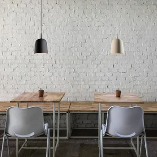Casablanca Clavio S lampa wisząca 1-punktowa krem/aluminium - Lampy sufitowe - miniaturka - grafika 1