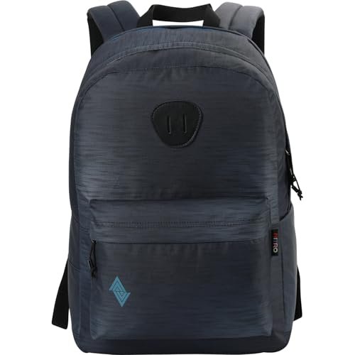 Nitro Urban Plus, Old School Daypack z dodatkową wyściełaną kieszenią na laptopa, miejski plecak uliczny, plecak na co dzień, plecak szkolny, torba szkolna z boczną kieszenią na butelkę,