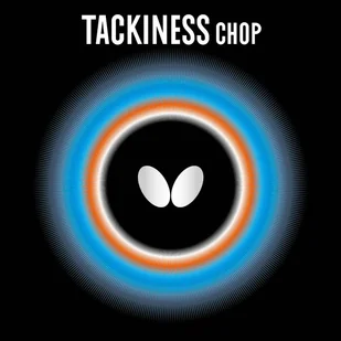 Pokrycie Butterfly  Tackiness C (Chop)  Czarny, 1,9 mm - Tenis stołowy - miniaturka - grafika 1