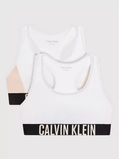 Biustonosze dla dziewczynek - Calvin Klein Underwear Komplet 2 biustonoszy G80G800529 Biały - grafika 1