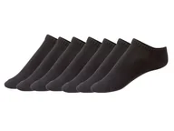 Skarpetki damskie - esmara® Stopki damskie z bawełną organiczną, 7 par (Czarny, 35-38) - miniaturka - grafika 1