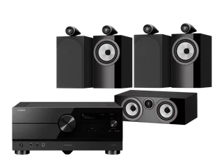 Kino domowe Yamaha RX-A4A (czarny) + 705 S3 + 705 S3 + HTM72 S3 (czarny) - Kino domowe - miniaturka - grafika 1