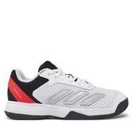 Tenis ziemny - Buty do tenisa adidas Courtflash JI2447 Biały - miniaturka - grafika 1