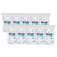 Inne akcesoria do pielęgnacji dzieci - Kindii Pure Płatki bawełniane kosmetyczne dla niemowląt Zestaw 10 x 60 szt. - miniaturka - grafika 1