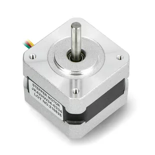 Silnik krokowy JK42HW34-0334 200 kroków/obr 12V/0,33A/0,22Nm - Akcesoria i części modelarskie - miniaturka - grafika 1