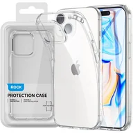 Etui i futerały do telefonów - Etui ROCK Pure do Apple iPhone 15 Plus Przezroczysty - miniaturka - grafika 1
