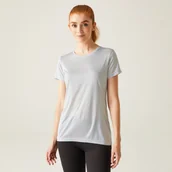 Koszulki i topy damskie - Regatta Koszulka damska Fingal Edition Jasnoszary, Rozmiar: 52 - miniaturka - grafika 1